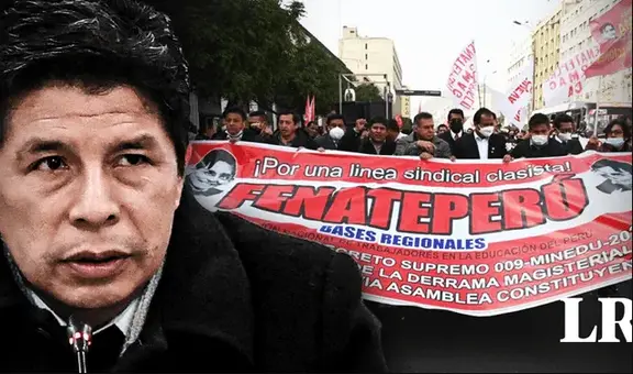 Anulan inscripción del Fenate Perú, sindicato del expresidente Pedro Castillo