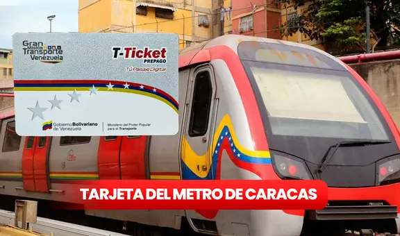Metro de Caracas aumenta precio de su tarjeta: ¿cuánto costará ahora la T-Ticket?