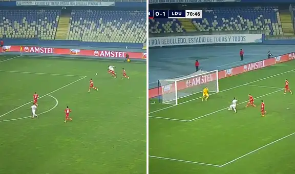 Regate, desborde y centro perfecto: la gran jugada de Paolo Guerrero que no terminó en gol de LDU