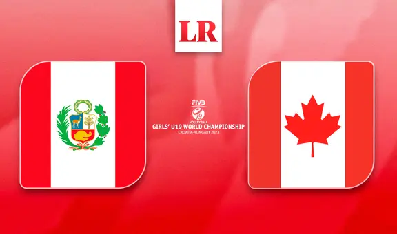 Ver Perú vs. Canadá EN VIVO por el Mundial de Vóley Sub-19: sigue AQUÍ el partido de HOY