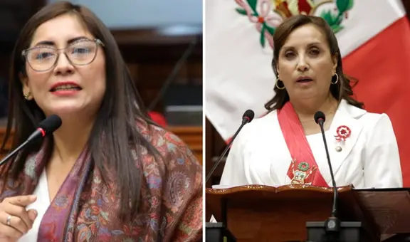 Kelly Portalatino: Perú Libre podría presentar moción de vacancia contra Boluarte si sale del país
