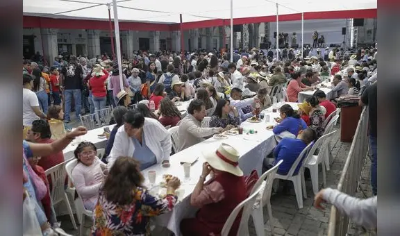 Cientos de arequipeños fueron a la Fiesta de la Chicha