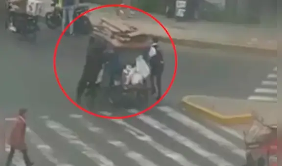 El Agustino: sereno fue arrastrado por varias cuadras por un mototaxista tras ser intervenido