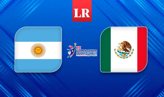 Argentina vs. México EN VIVO: a qué hora y cuándo juegan por la Copa Panamericana de Vóley Femenino