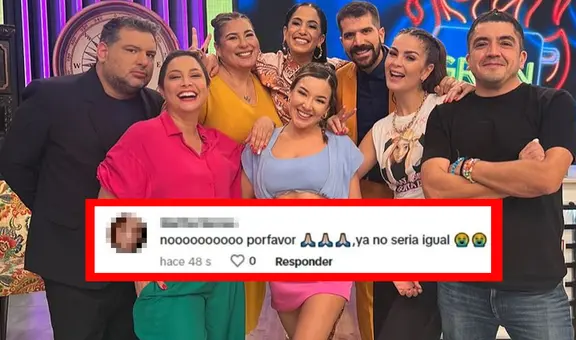 Usuarios hacen pedido a Latina ante la posible salida de personaje de 'El gran chef': "No lo saquen"