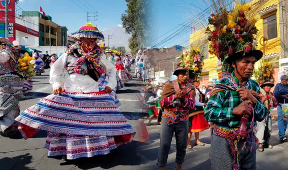 Pasacalle regional de Arequipa: presentaron variadas danzas en honor a la Ciudad Blanca