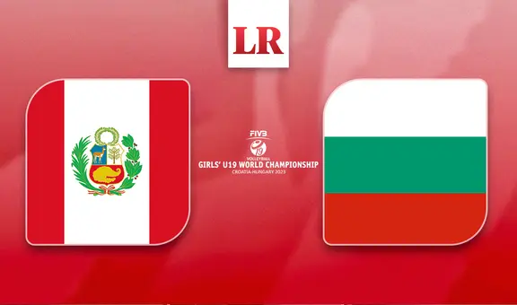 Ver Perú vs. Bulgaria EN VIVO por el Mundial de Vóley Sub-19 gratis por internet