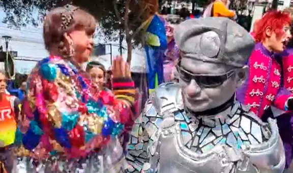 Ernesto Pimentel, Robotín y más artistas marchan por mejores condiciones para sus circos