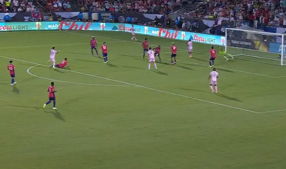 Golazo de Messi desde fuera del área: zurdazo potente para el 1-0 ante FC Dallas