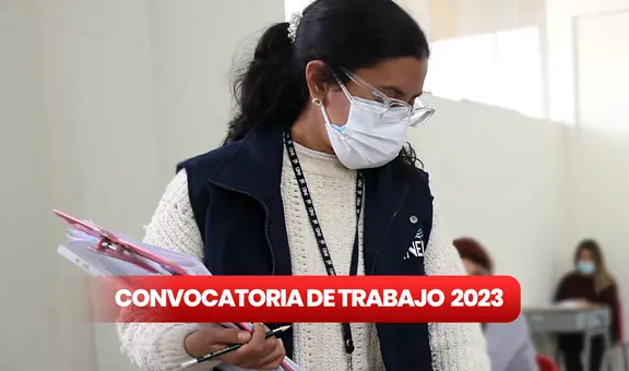 INEI ofrece 607 vacantes para trabajo en evaluación nacional con hasta S/3.500 de sueldo