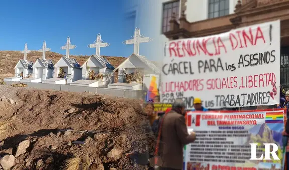 Puno: construyen altares a soldados que murieron ahogados durante protesta contra Dina Boluarte
