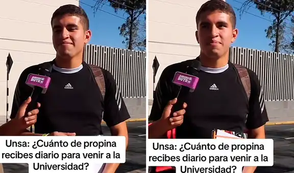 Universitario de Arequipa revela su propina diaria y redes quedan en 'shock': "Finos los de la UNSA"