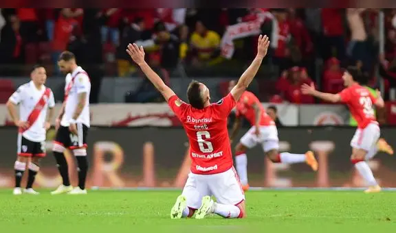 Internacional ganó 9-8 a River Plate en penales y lo eliminó de la Copa Libertadores 2023