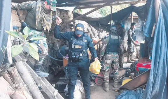 La Libertad: con 450 efectivos buscarán frenar a las mafias del oro