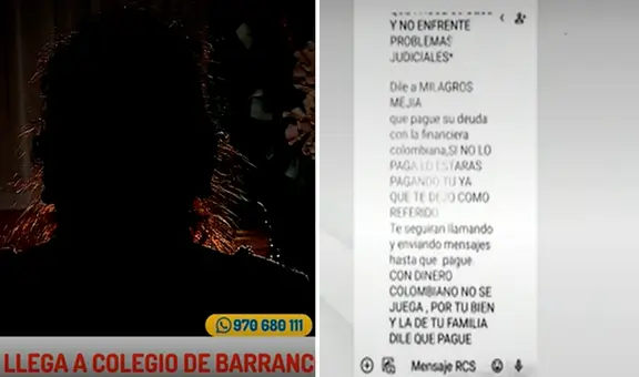 Barranco: profesoras de colegio son extorsionadas por préstamo 'gota a gota' que solicitó compañera