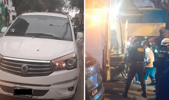 Jesús María: mujer recibe un disparo en la cabeza cuando se encontraba en su camioneta