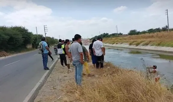 Mototaxi cae a canal Daniel Escobar en Piura: hay un muerto y 3 desaparecidos