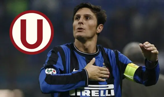 Javier Zanetti, ídolo del Inter de Milán, sorprende con cariñoso mensaje a Universitario de Deportes