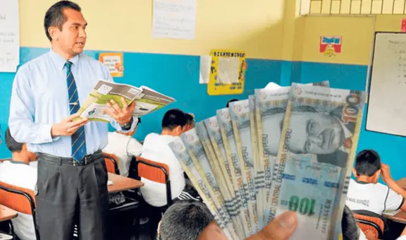 Bono de S/220 para profesores y auxiliares: ¿cuándo y cómo se realizará el pago?
