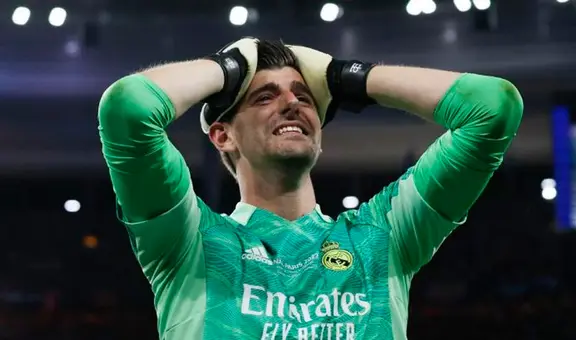 Thibaut Courtois se rompió los ligamentos y se perdería toda la temporada con el Real Madrid