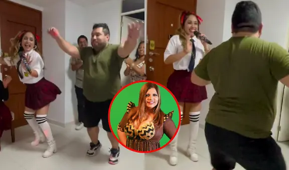 Joven se robó el show en despedida de soltero al ritmo del 'Siqui Siqui': "Mejor que la animadora"