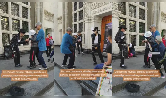 Imitador de Michael Jackson bailó para menor con discapacidad en Arequipa: "Hermoso gesto"