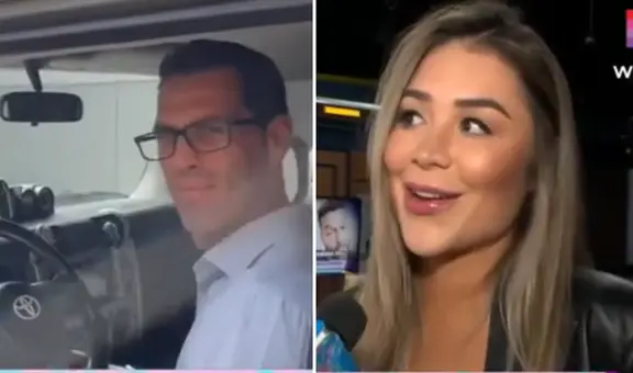 Así reaccionó Gustavo Salcedo tras ser consultado sobre la ‘Chama’ Alexandra Méndez