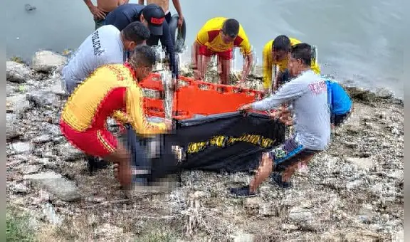 Hallan cadáveres de 3 personas que cayeron en mototaxi a canal de regadío en Piura