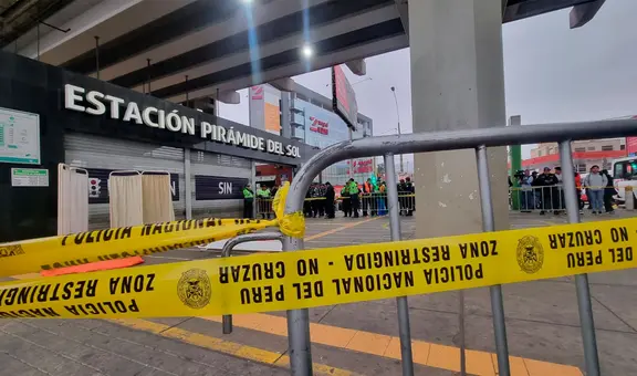 Metro de Lima: asesinan a balazos a mujer en exteriores de la estación Pirámide del Sol en SJL