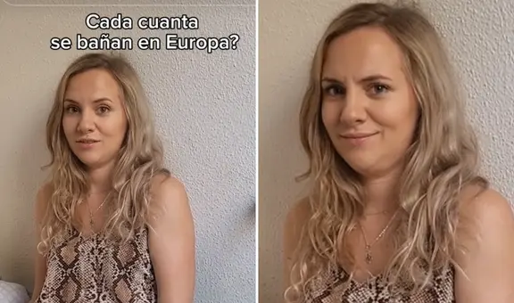 ¿Se bañan todos los días?: europea sorprende a todos con su impactante respuesta