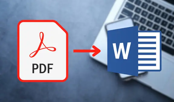 ¿Cómo convertir un documento en formato PDF a Word y viceversa?
