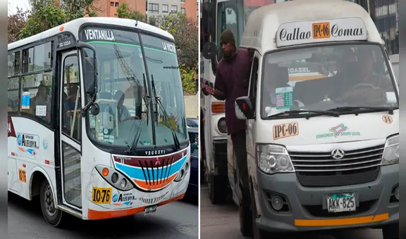 ¡La Aleluya y La Uvita! Estas son las rutas de las combis que ya no pasarán por la av. La Marina