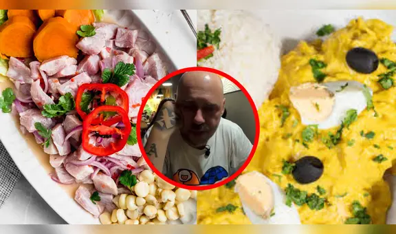 ¿Ceviche o ají de gallina? Español duda al decidir qué plato peruano es el más rico: “Esto es para repetir”