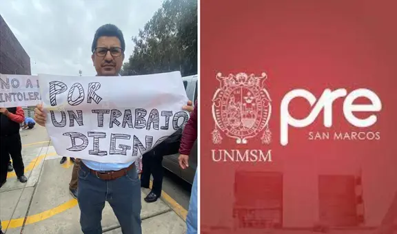 UNMSM: docentes de la Cepre San Marcos realizan plantón tras exigencia de maestría para enseñar