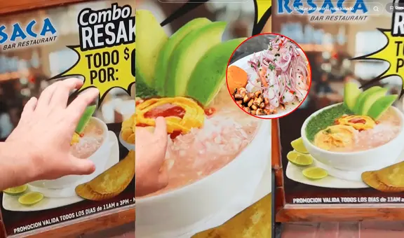 Restaurante ecuatoriano prepara ceviche con palta, kétchup y pop corn: “A los peruanos les da un infarto”