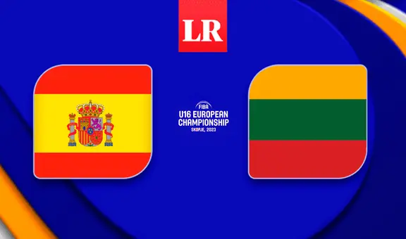 España vs. Lituania EN VIVO: ¿a qué hora y dónde ver las semifinales del Europeo Sub-16 de Baloncesto?