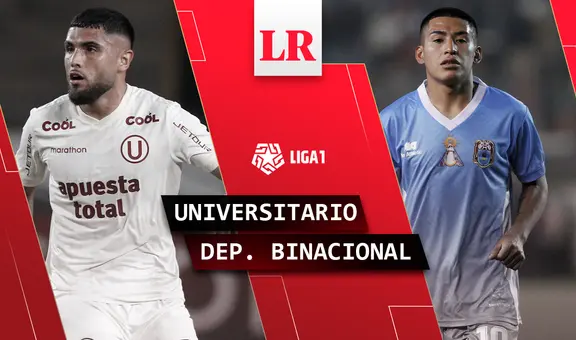 ¿Dónde ver Universitario vs. Deportivo Binacional EN VIVO? Partido de HOY por Liga 1 - 2023
