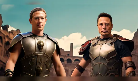 Elon Musk y Mark Zuckerberg pelearían en el Coliseo de Roma y sería un duelo al estilo gladiadores