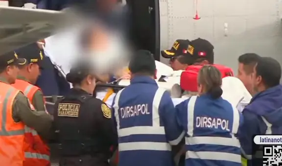 Cajamarca: policías que resultaron heridos tras abatir a delincuentes fueron trasladados a Lima