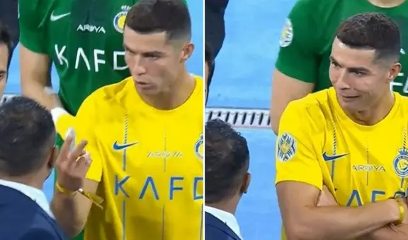 Cristiano Ronaldo se quejó ante oficial no ganar premio a mejor jugador pese a su doblete