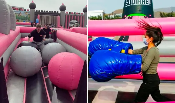 ¡Diviértete como niño! Juegos inflables para adultos en Lima, ¿cuánto cuesta y dónde queda?