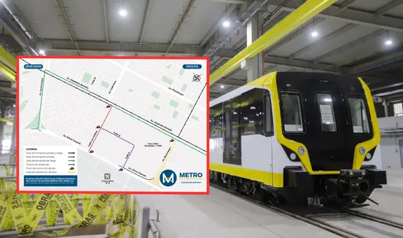 Metro de Lima: conoce qué rutas cerrarán y cuál es el plan de desvío para mañana, 14 de agosto