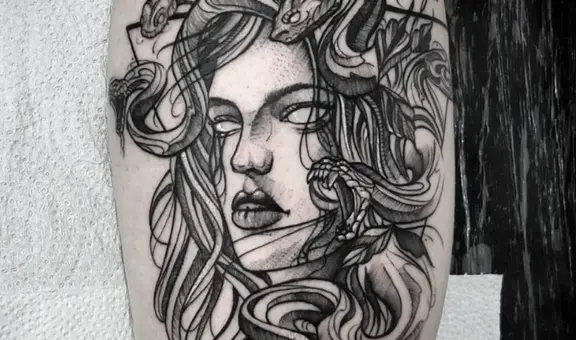 Tatuaje de Medusa: ¿cuál es su verdadero significado y su origen?