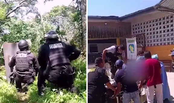 Loreto: invasores de terrenos dispararon a Policía que intentaba desalojarlos de predio en Iquitos