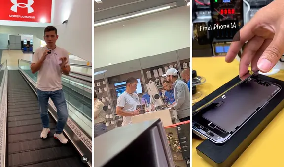 Wiltech lleva un iPhone 14 malogrado a Apple por garantía, no se lo aceptan y él decide repararlo