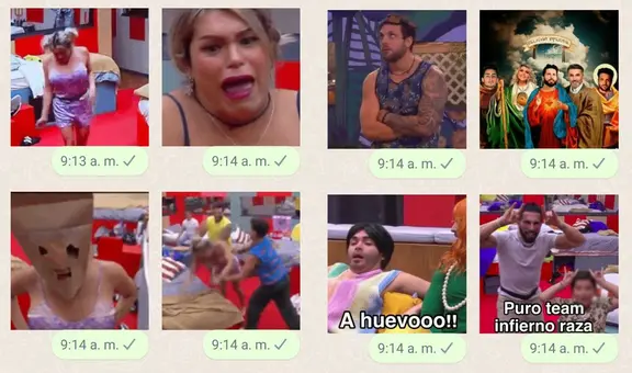 WhatsApp: ¿cómo tener los stickers de Nicola Porcella, Wendy Guevara y todo el team 'Infierno’?