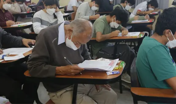 ¡Ejemplo a seguir! Napoleón Reyes, el postulante de 70 años que busca ingresar a la UNI