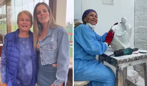 Alejandra Baigorria: ¿quién es su tía ‘La Mamucha’, la escultora que causa sensación en TikTok?