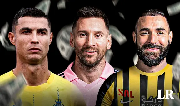 Cristiano y Benzema superan ampliamente a Messi: filtran lista de los 10 mejores pagados en el mundo