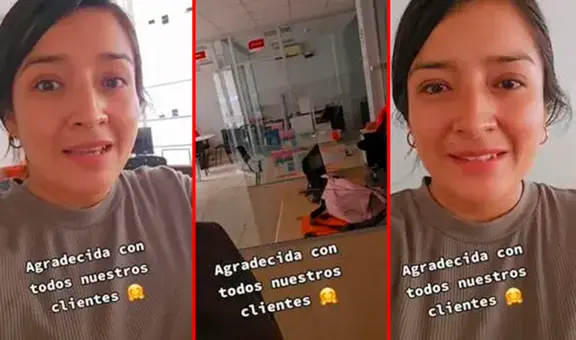 Trabajadora llora tras cierre de Caja Raíz: "Los recuerdos quedarán guardados"